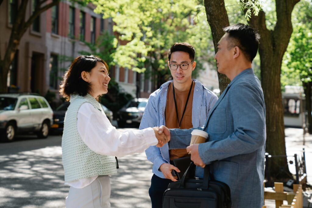 job search tips - 4 Important Danish Job Search Tips From An Expat - Career Denmark Man and women meeting
