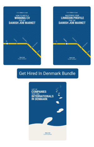 Get Hired in Denmark Books + List Bundle
